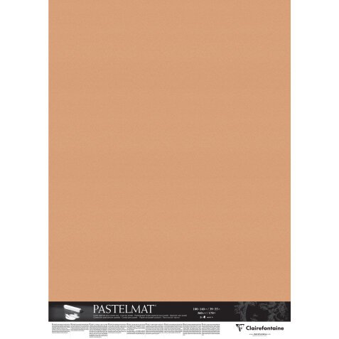 Pastelmat paquet 5F 100x140cm 360g - Sienne