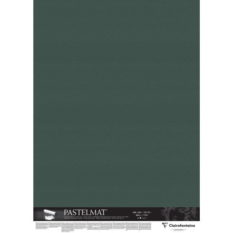 Pastelmat paquet 5F 100x140cm 360g - Vert foncé