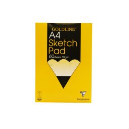 Goldline Sketch bloc collé 60F A4 95g