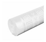 Nappe en papier damassé, (l)1,18 x (L)10 m, blanc