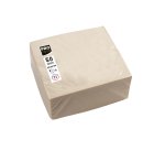 Serviette cocktail, 200 x 200 mm, ivoire