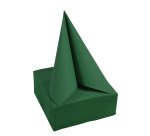 Serviette cocktail, 200 x 200 mm, vert sapin
