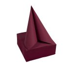 Serviette cocktail, 200 x 200 mm, bordeaux