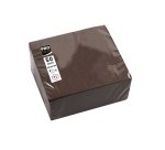 Serviette cocktail, 200 x 200 mm, chocolat