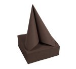 Serviette cocktail, 200 x 200 mm, chocolat