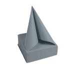 Serviette cocktail, 200 x 200 mm, gris