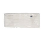 Serviette de table jetable, 380 x 380 mm, blanc