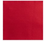 Serviette de table jetable, 380 x 380 mm, rouge