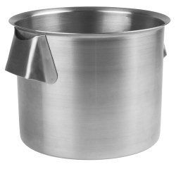 bahut à poignées inox 24 cm