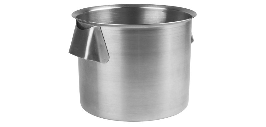 bahut à poignées inox 16 cm