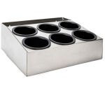 Matfer roll box inox 6 bols 38x36 cm