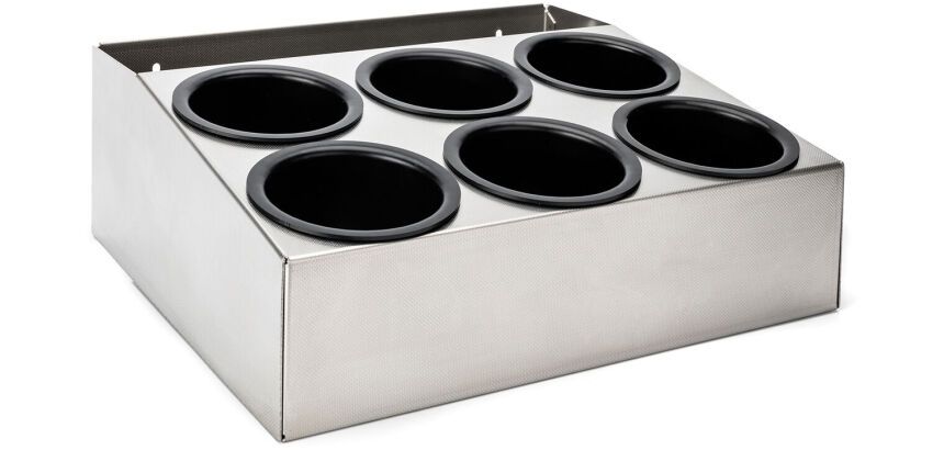 Matfer roll box inox 6 bols 38x36 cm