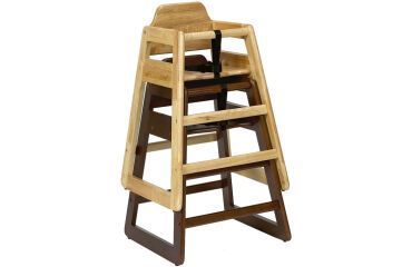chaise bébé en bois clair empilable 52 x 50,5 x 72 cm