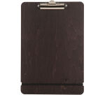 porte-menu avec pince bois foncé A4 34,5 x 23 cm
