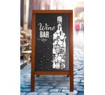 Deluxe panneau trottoir 143 x 75,5 cm