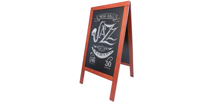 Deluxe panneau trottoir 143 x 75,5 cm