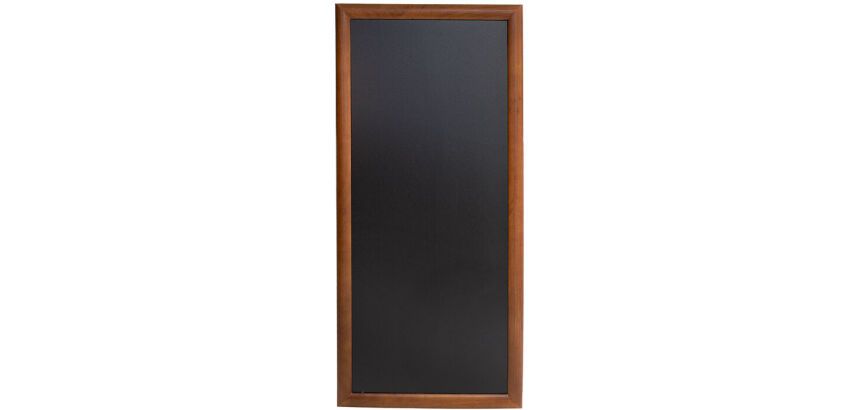 longue ardoise murale bois/laque foncé 120 x 56 cm