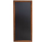 longue ardoise murale bois/laque foncé 150 x 56 cm