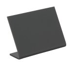 Ardoise de table L-SHAPE, A8, noir