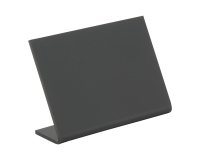 Ardoise de table L-SHAPE, A8, noir