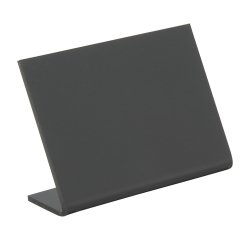 Ardoise de table L-SHAPE, A8, noir