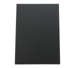 Ardoise de table L-SHAPE, A5, noir