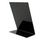 Ardoise de table L-SHAPE, A5, noir