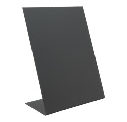 Ardoise de table L-SHAPE, A5, noir