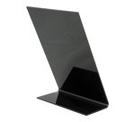 Ardoise de table L-SHAPE, A6, noir