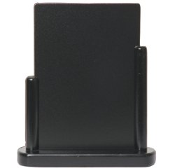 Ardoise de table ELEGANT, moyen, noir