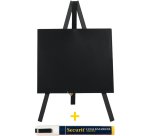 Ardoise de table MINI avec trépied, noir