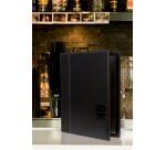 Protège-menus TRENDY, A4, noir
