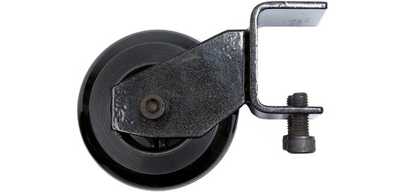 lot de 2 roues pour présentoir porte-menus à LED
