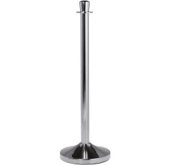 poteau de guidage argent h 97 cm