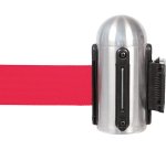 poteau ruban rétractable 1 m rouge