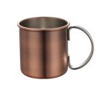 lot de 2 moscow gobelets droits cuivre vintage 45 cl