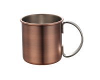 lot de 2 moscow gobelets droits cuivre vintage 45 cl
