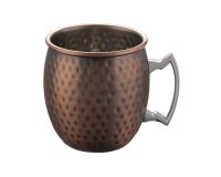 X2 Moscow gobelets en cuivre martelé mat  50 cl