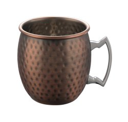 X2 Moscow gobelets en cuivre martelé mat  50 cl