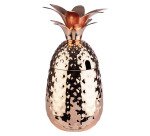 Ananas gobelet en cuivre martelé 50 cl