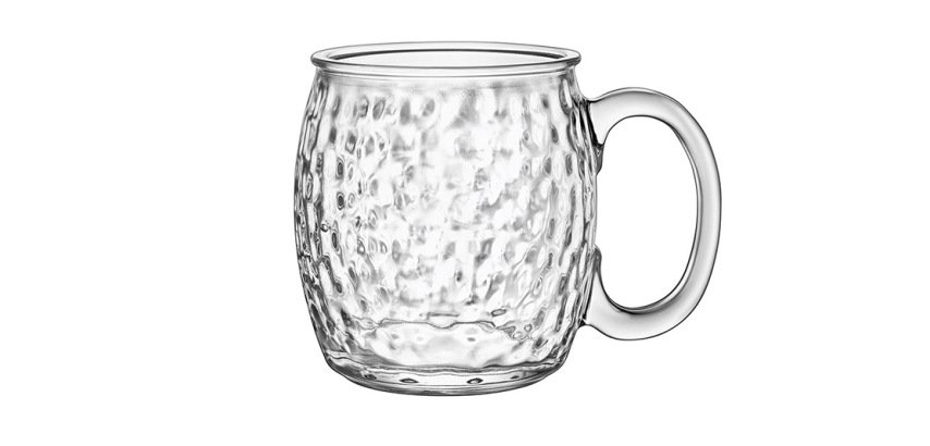 Moscow mug en verre martelé 54,5 cl