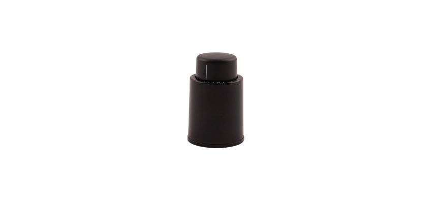 bouchon à vide d'air noir