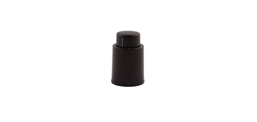 bouchon à vide d'air noir