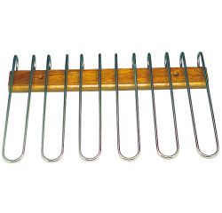 rack à verre 5 rangs plafond