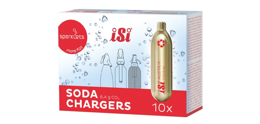 boîte de 10 capsules de CO2 pour siphon à eau de seltz 1