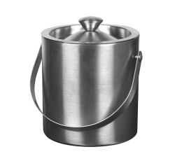 seau à glaçons inox double paroi 1,9 L
