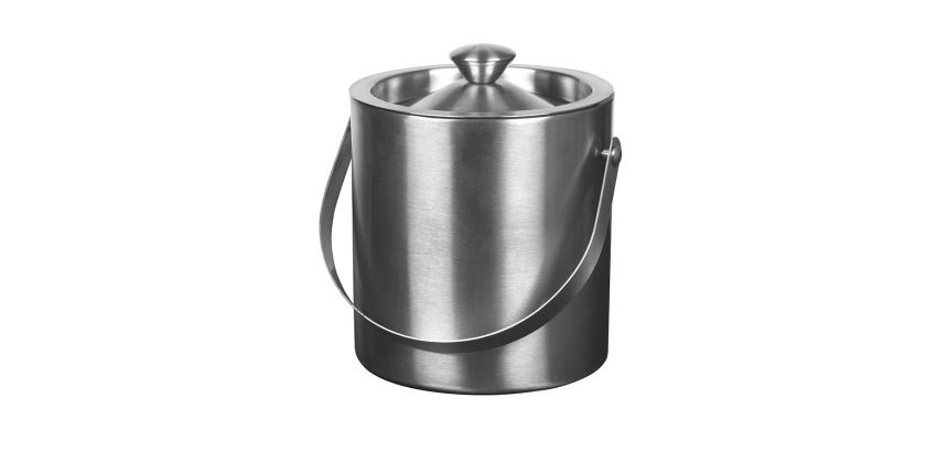 seau à glaçons inox double paroi 1,9 L