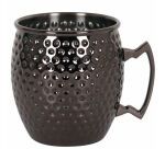 mug martelé noir  50 cl