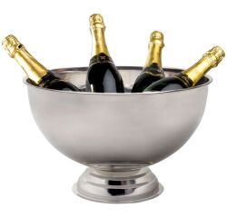 Vasque à champagne en acier inoxydable 10,5 litres