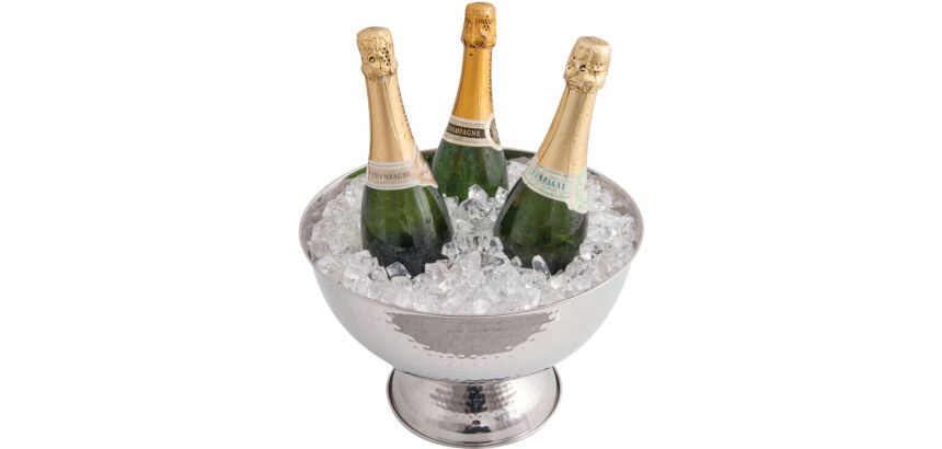 Vasque à champagne martelée  7 litres